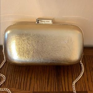Gold Michael Kors clutch